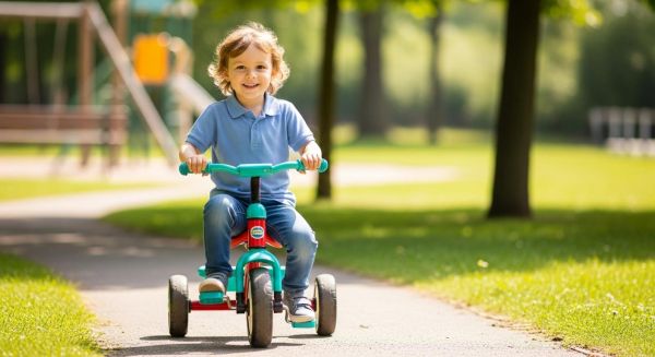 Le tricycle pour enfants : le choix malin pour accompagner la motricité